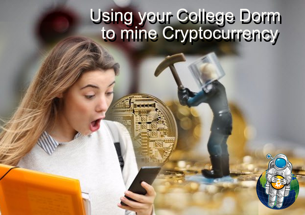 college students crypto mining