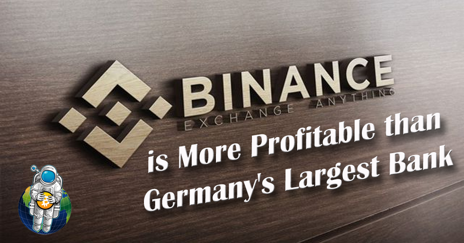 Binance is More Profitable than Germany’s Largest Bank