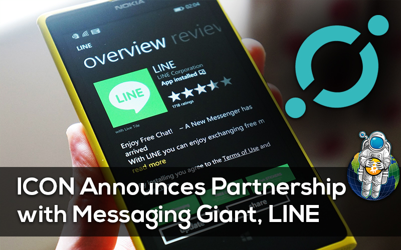 ICON Announces Partnership with Messaging Giant, LINE