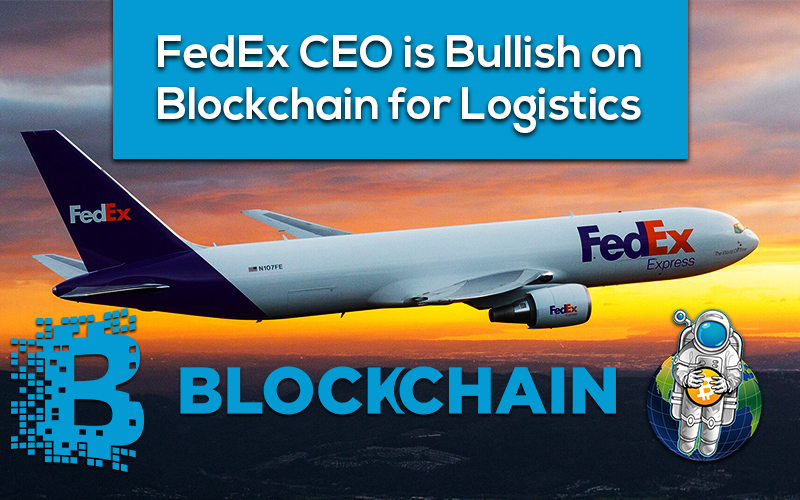 FedEx CEO is Bullish on Blockchain for Logistics