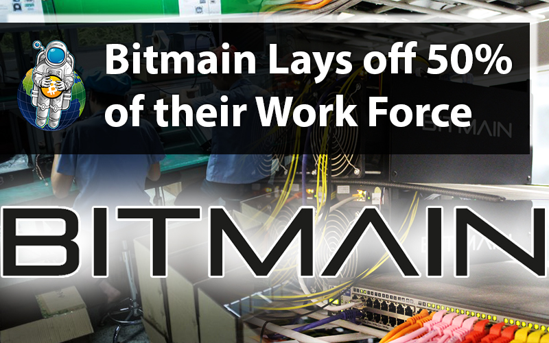 Bitmain Lays off 50% of their Work Force