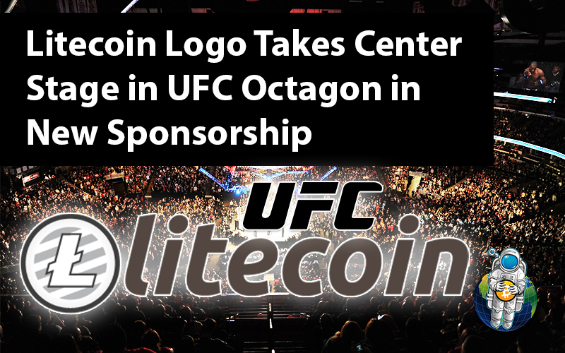 Litecoin Logo Takes Center Stage in UFC Octagon in New Sponsorship