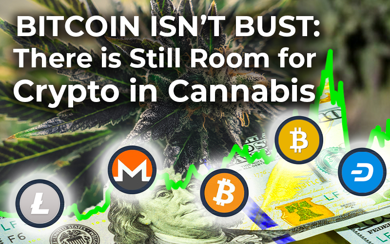 Bitcoin Isn’t Bust:  There’s Still Room for Cryptocurrency in Cannabis