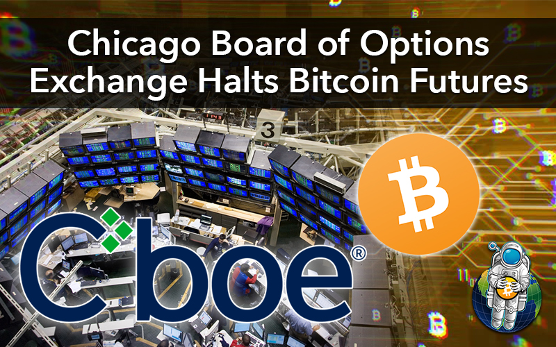 Chicago Board of Options Exchange Halts Bitcoin Futures