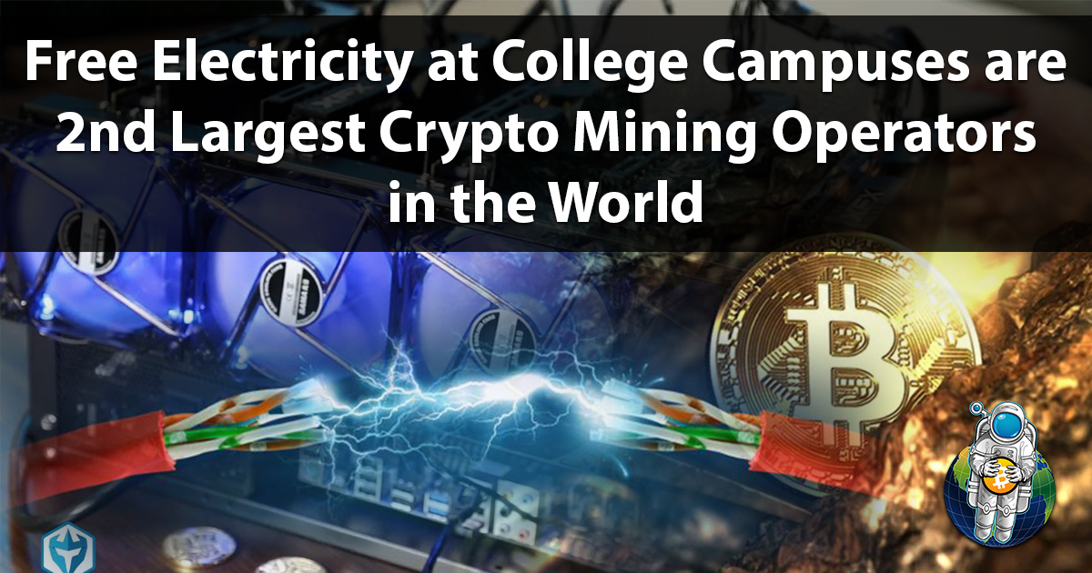 want to mining crypto have free electricity