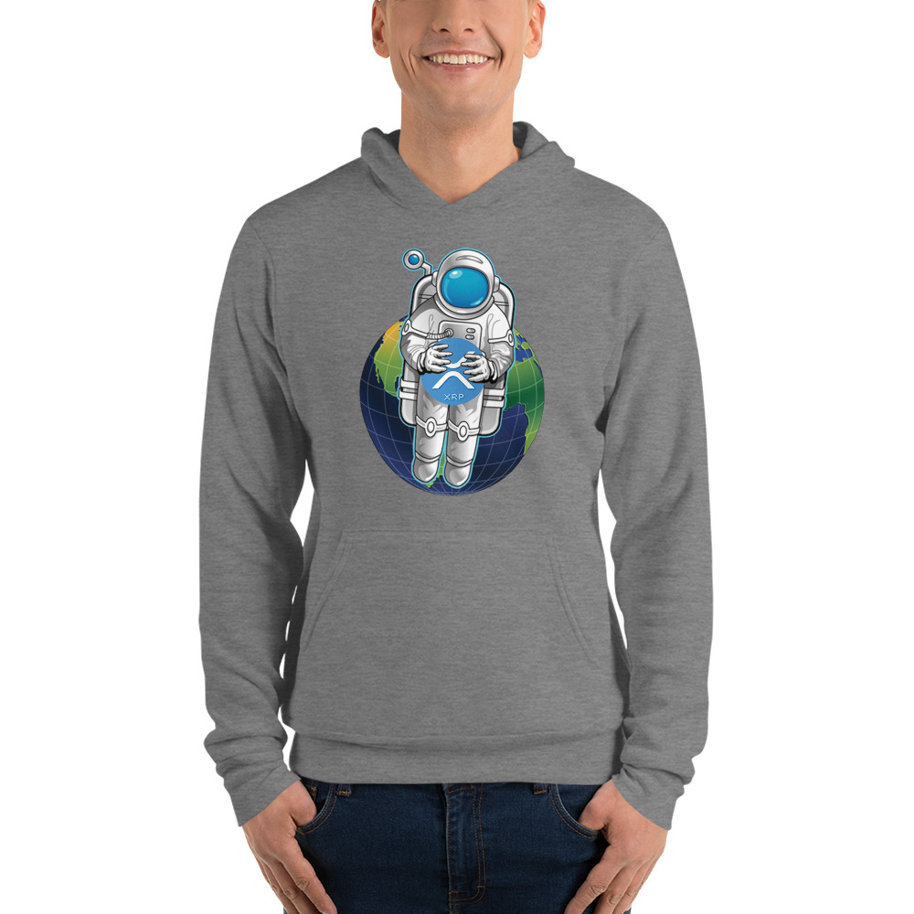 Download Unisex hoodie - XRP & Moonman Only - Crypto Traders Pro