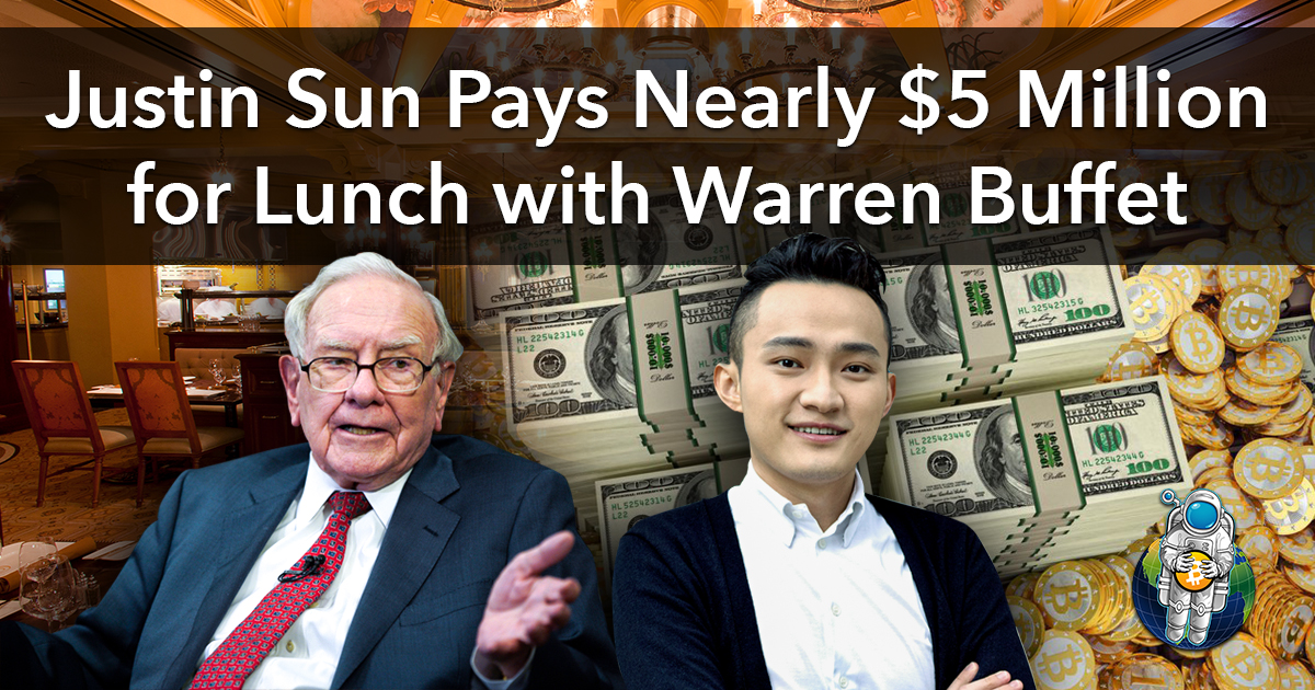 Justin Sun Pays Nearly $5 Million for Lunch with Warren Buffet - Crypto ...