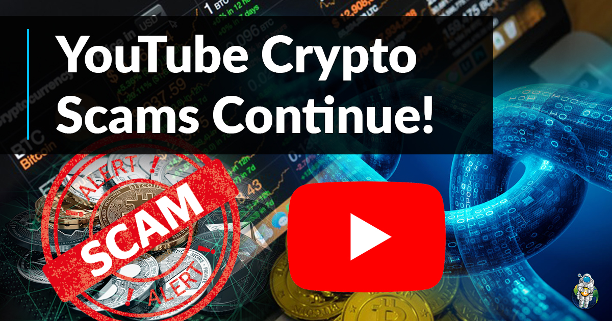 crypto youtube scammers