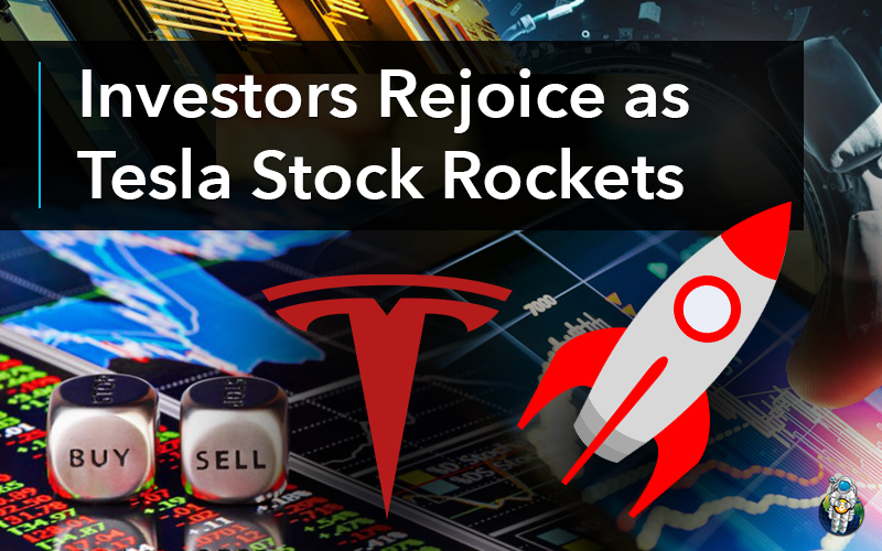 Investors Rejoice as Tesla Stock Rockets