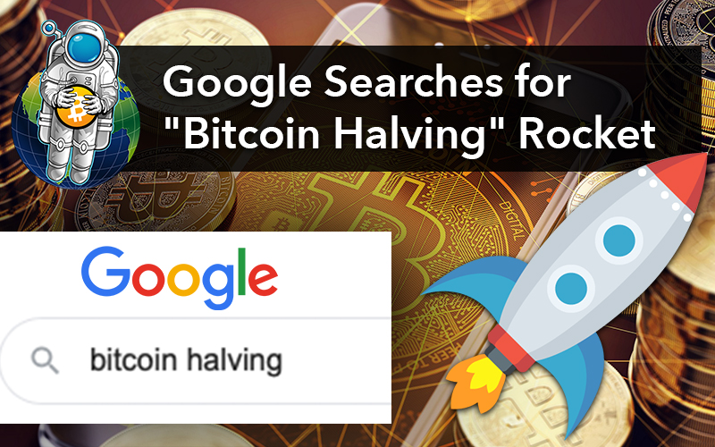 Google Searches for “Bitcoin Halving” Rocket