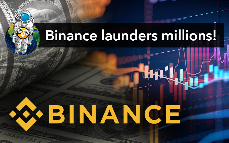 Binance launders millions!