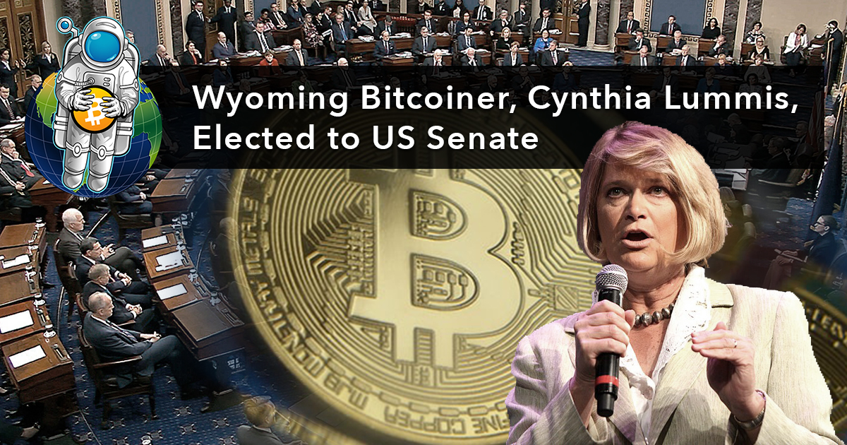 Wyoming Bitcoiner Cynthia Lummis Elected To Us Senate Crypto