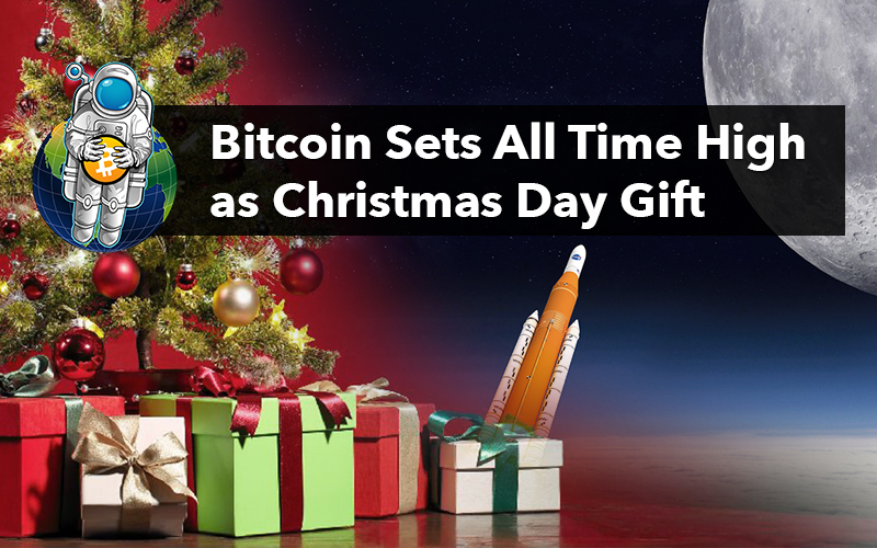 Bitcoin Sets All Time High as Christmas Day Gift