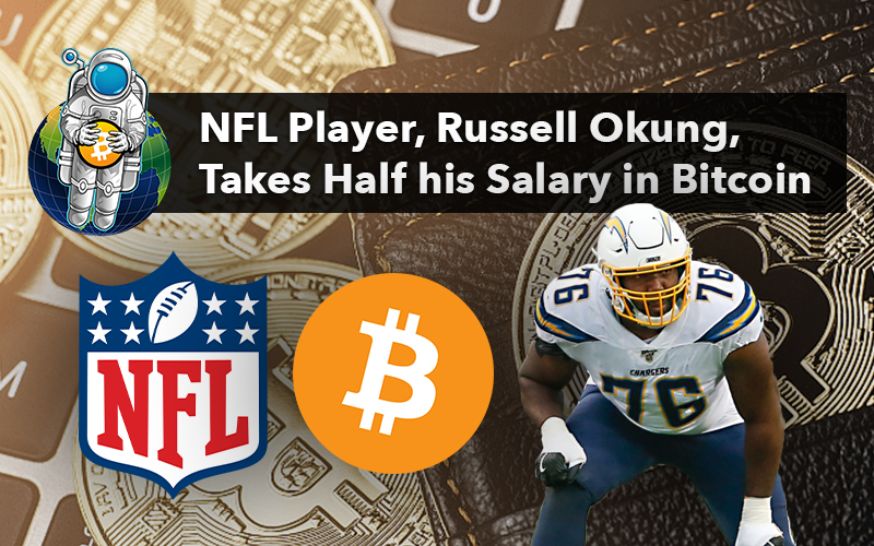 NFL Player, Russell Okung, Takes Half his Salary in Bitcoin