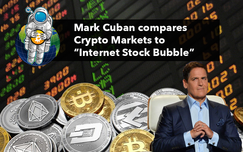 Mark Cuban compares Crypto Markets to “Internet Stock Bubble”