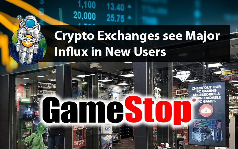 Crypto Exchanges see Major Influx in New Users