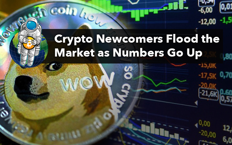 Crypto Newcomers Flood the Market as Numbers Go Up